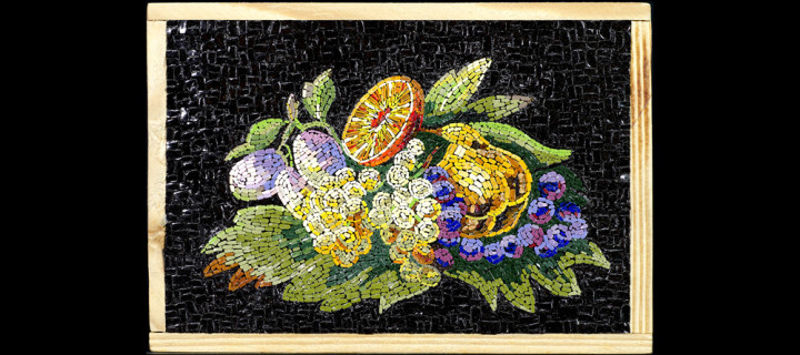 Mosaico : Natura morta 7×15