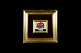 Fiori con vaso blu – 7×8